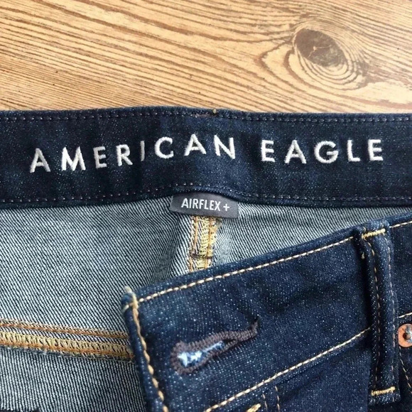 American Eagle Airflex Slim Dark Rinse Jeans - Picture 7 of 8